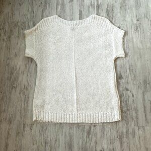 *New* Cable & Gauge crochet short sleeve knit